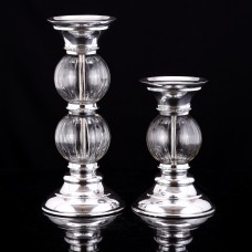 Fashion N You Etched Ball Candle Holder Set FNYH1001